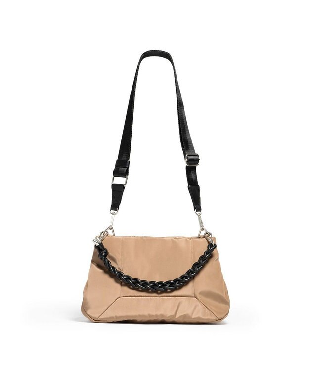 MioFIRANO FRAME D001 ハンドバッグ はっ水 BEIGE