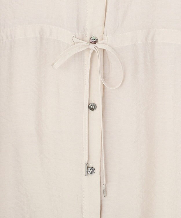 YECCA VECCA シアー2way袖バルーンチュニック Light Beige