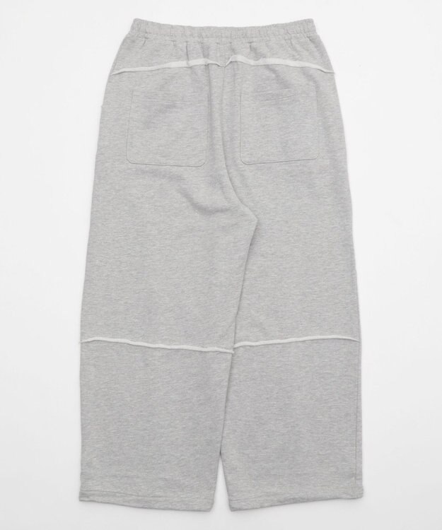 WEGO 【ユニセックス着用ITEM】バルーン3Dスウェットパンツ 杢グレー