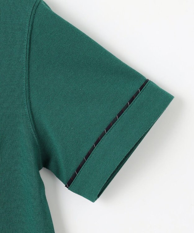 J.PRESS KIDS 【140-170cm】カノコ バックブル 半袖ポロシャツ グリーン系