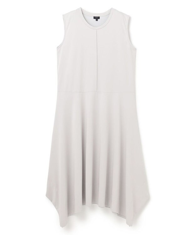 JOSEPH 【洗える】プレーティングジャージー　ドレス Light grey