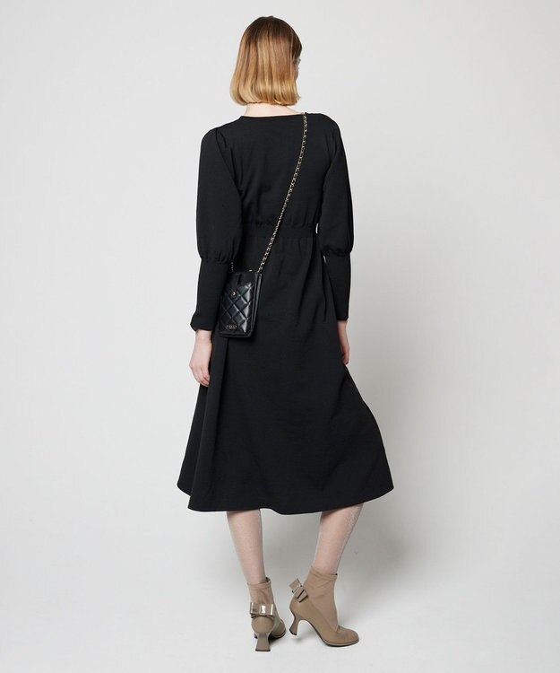 TOCCA 【洗える！】RAINY NIGHT ニットドレス ブラック系