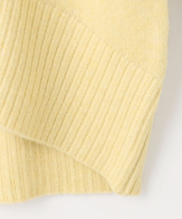 ANY SIS  【大人百花掲載 ヨンアさん着用】ハイネックバックポイント ニット ハニーイエロー