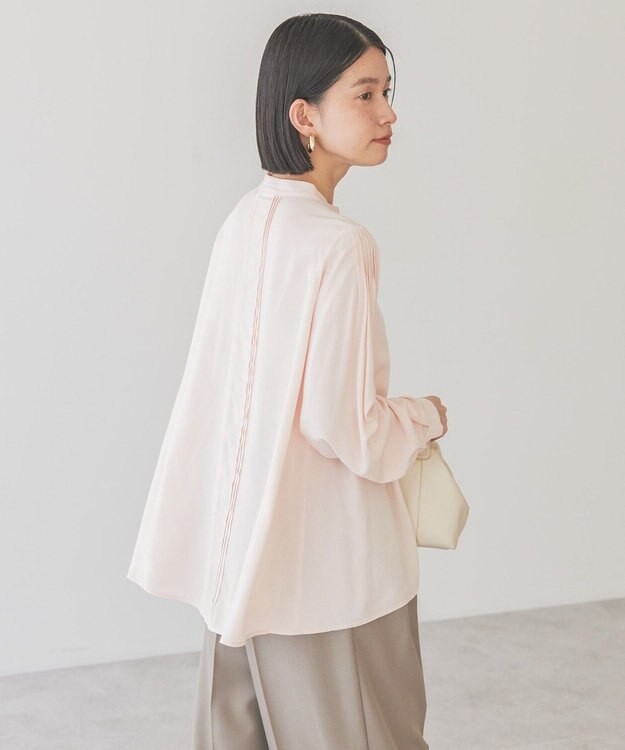 AMERICAN HOLIC サラックールタックブラウス Pink