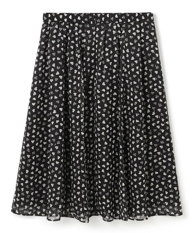 TOCCA 【消臭・洗える】LOVE スカート ブラック系5