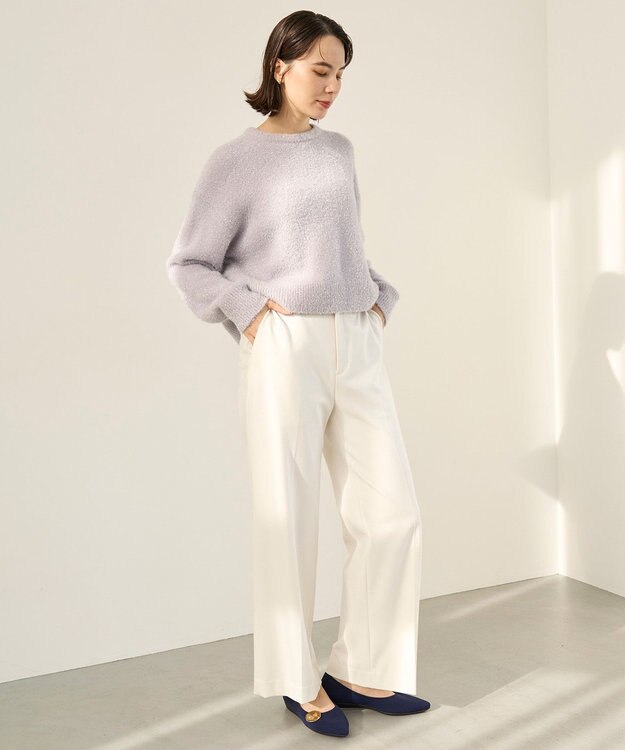 UNFILO beauty warm ワイドパンツ [WEB限定]オフ