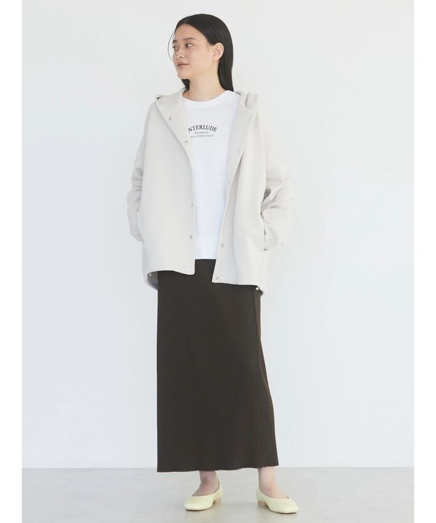 AMERICAN HOLIC ドロストポンチパーカー Light Gray