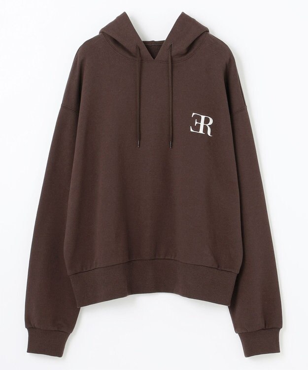 NAVE オーバーサイズフーディ ダークブラウン系