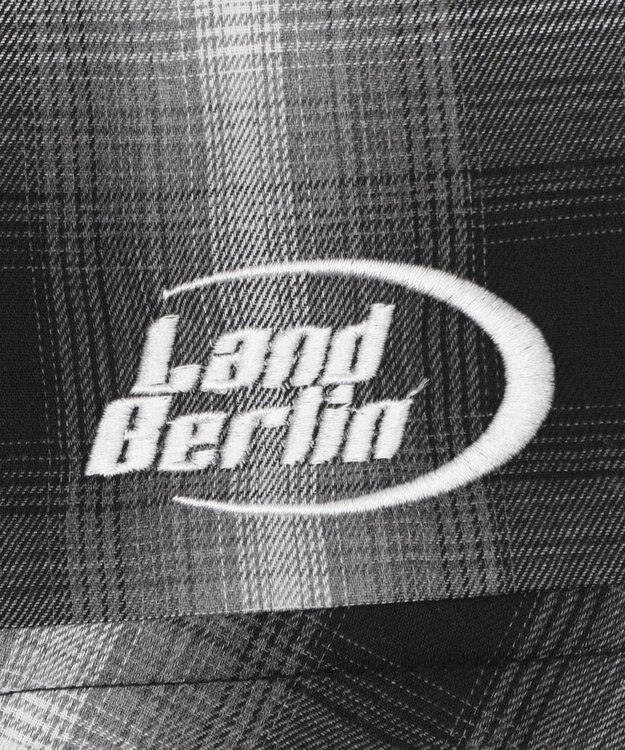 WEGO 【ユニセックス着用ITEM】グラフィックオンブレチェックシャツ（SS） ブラックチェック1