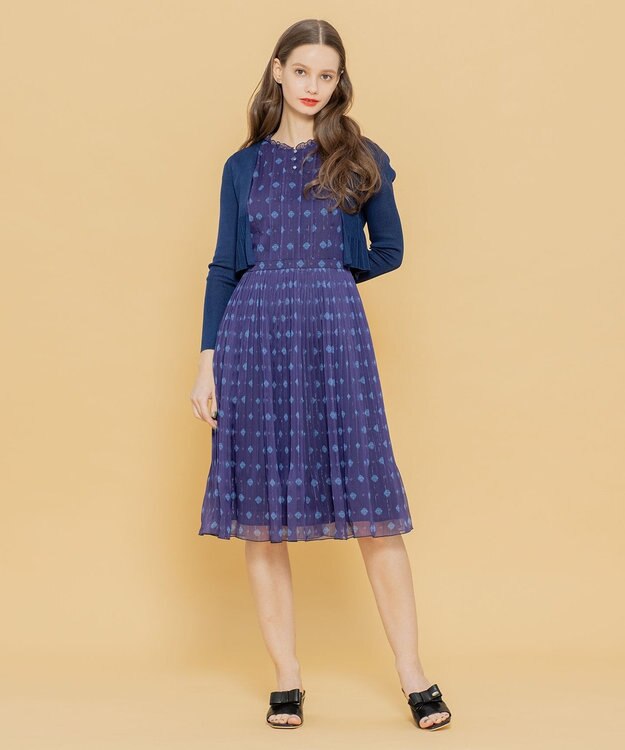 TOCCA 【LIBERTY社オリジナルプリント柄】【洗える】UNDER THE SEA ドレス ネイビー系5