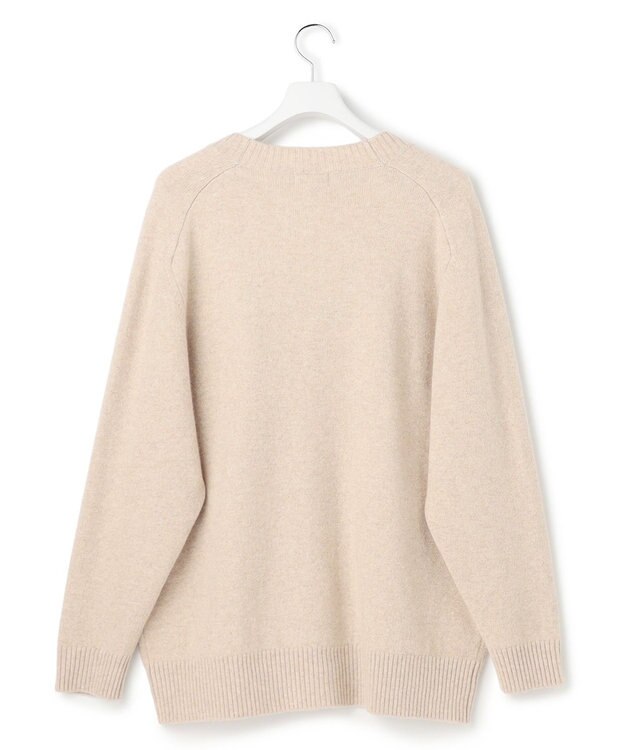 J.PRESS YORK STREET 【UNISEX】ウールカシミヤ カーディガン アイボリー系