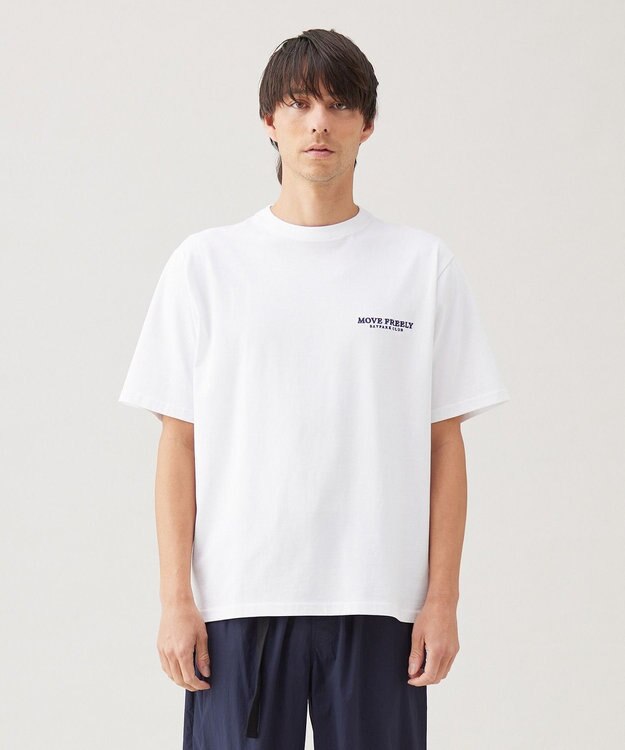 UNFILO MENS BASIC ロゴTEE【ギフトにもおすすめ】 ホワイト