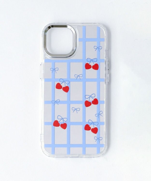 WEGO ミラーチェリーチェックiphoneケース 柄3