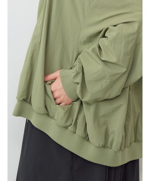 AMERICAN HOLIC 撥水加工ギャザーブルゾン Khaki
