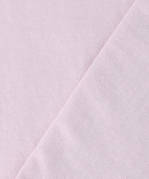 BEIGE， JULIE / コットンシルク 異素材プルオーバーニット Lilac