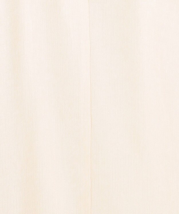 組曲 【先行予約】【WEB限定】シアーリンクルクロス フリル襟ブラウス エクリュ系