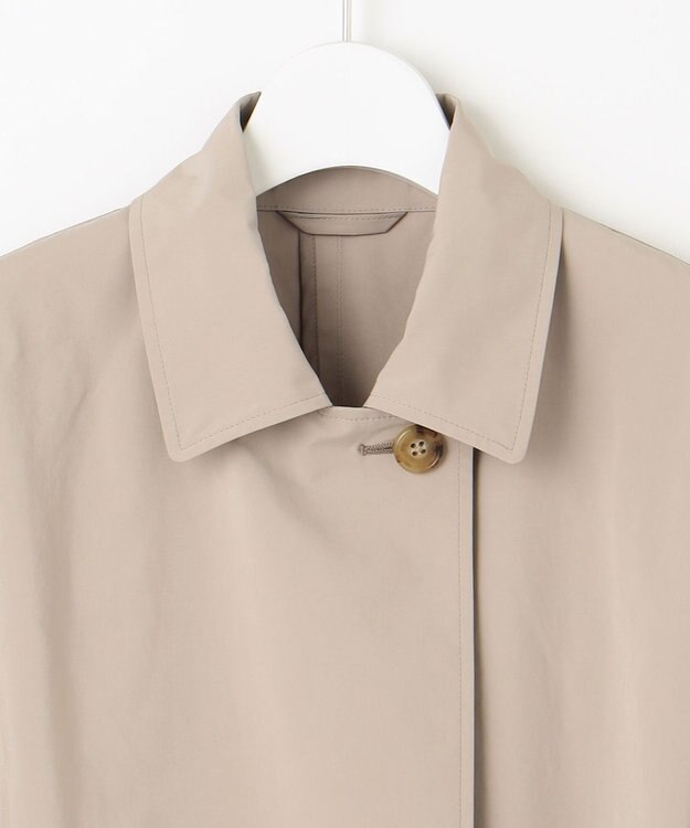 J.PRESS LADIES S 【洗える】Artirosa ステンカラー コート ライトグレー系