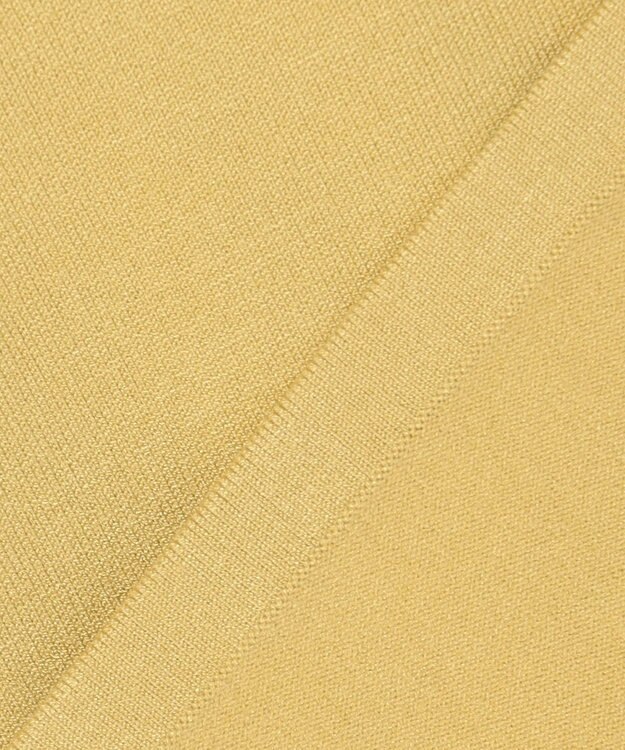 組曲 S 【前後着用可 / 加藤ローサさん着用】スムースストレッチタートル ニット イエロー系