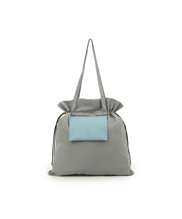 LANVIN en Bleu ポプリス ポケッタブルバッグ グレー
