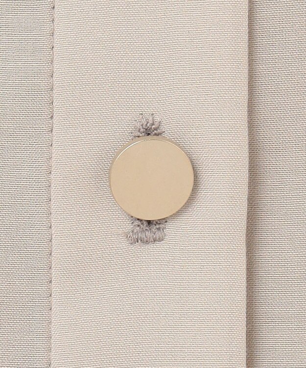 自由区 【カタログ掲載・接触冷感・洗える】ブライトシアーノーカラー ブルゾン サンド