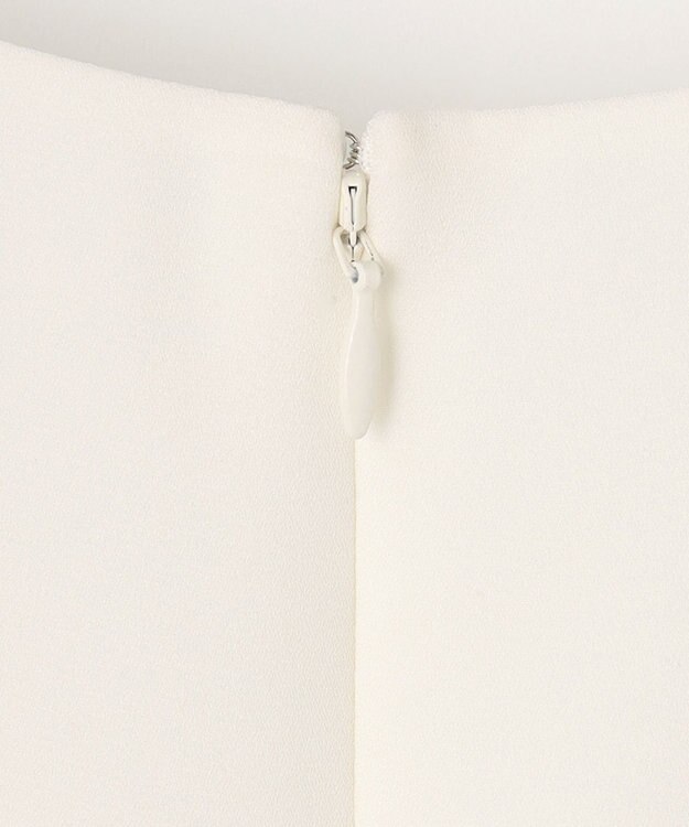 ANY SIS L 【洗える】レースコンビバックサテン ワンピース ネイビー