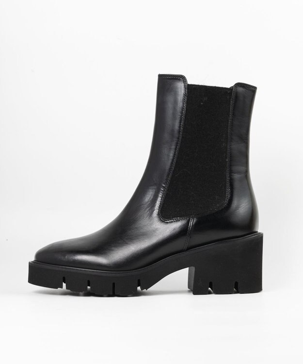 BONTRE 【LucaGrossi/ルカグロッシ】厚底サイドゴアブーツ/H616T-UA ブラック