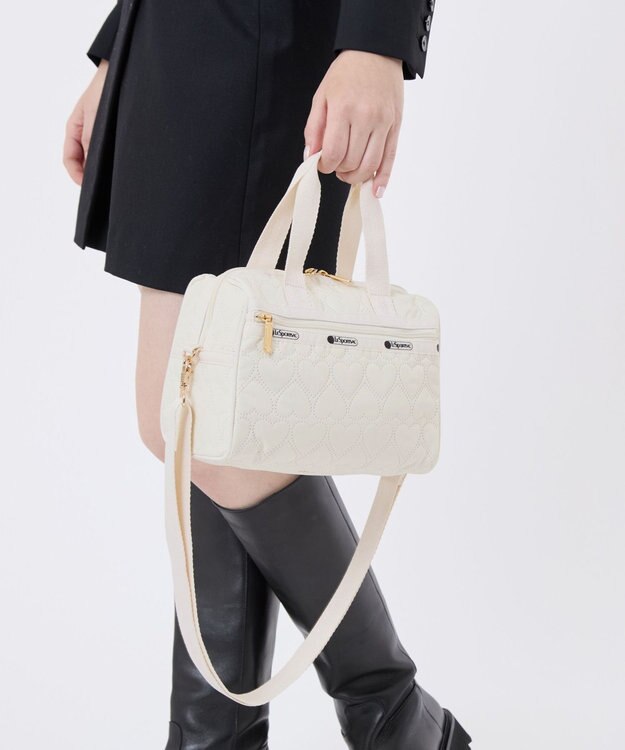 LeSportsac EVERYDAY SM SATCHEL/エクリュハートデボス エクリュハートデボス