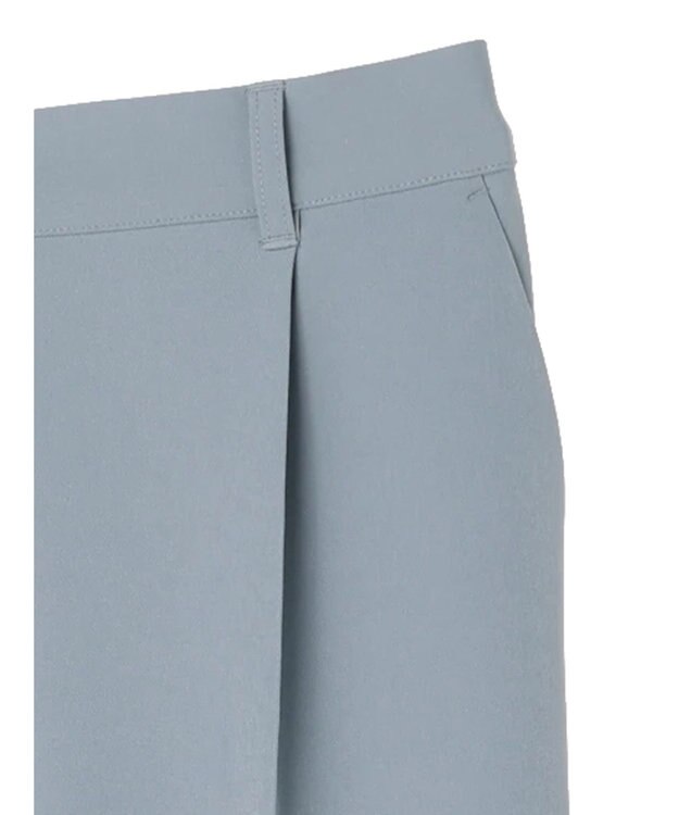 Green Parks きれいシルエットパンツ Sax