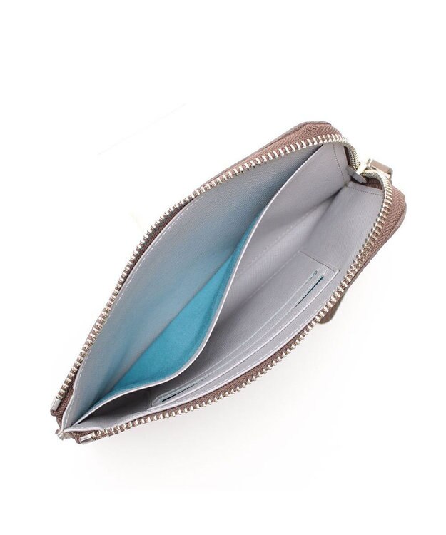 A.D.M.J. 【牛革】モーツァルト/スワロフスキー・クリスタル付オーガナイザーパース(背胴ファスナーポケット） DA