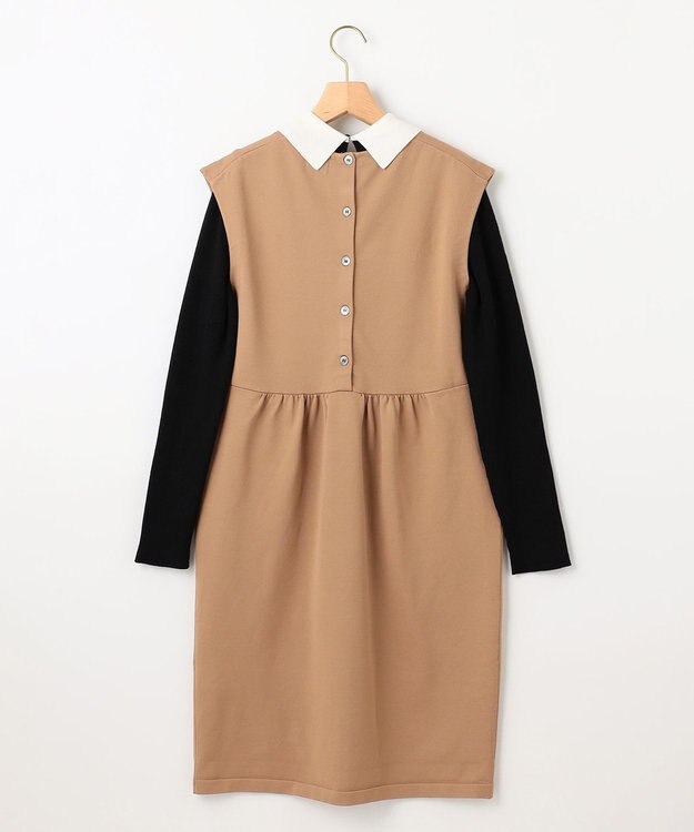 組曲 【WEB限定・2SET】ジャンスカツインセット ブラック×キャメル系