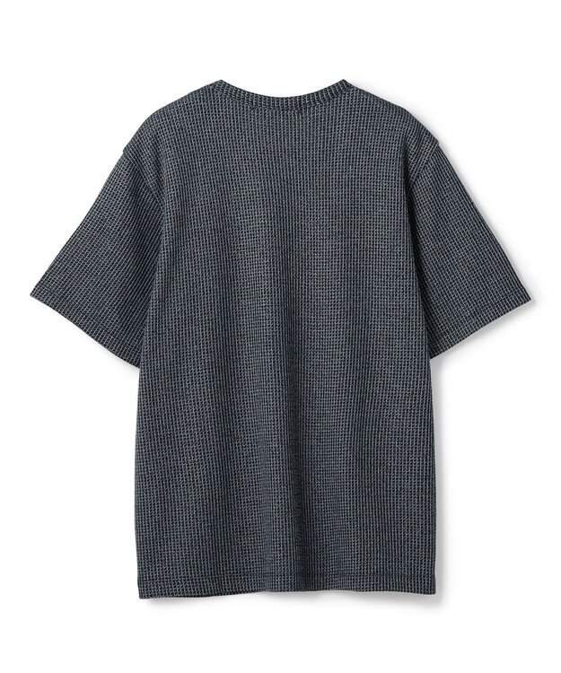 JOSEPH HOMME 【新色追加】メランジクロスジャージー　クルーネックカットソー ネイビー系