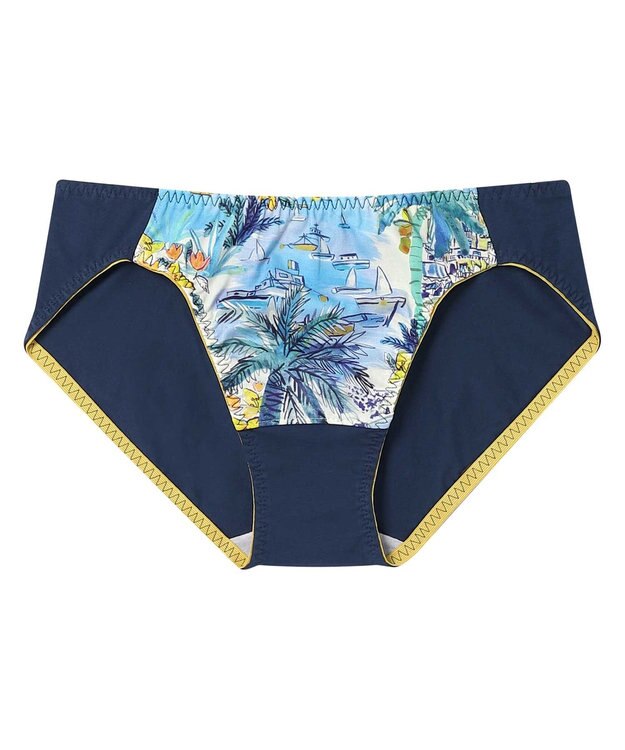 une nana cool MADE WITH LIBERTY FABRIC 【綿混】ショーツ BU