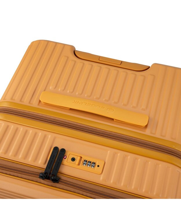 ACE BAGS & LUGGAGE EDGELINK CRUZBOX スーツケース フロントオープン 74/85L エキスパンド機能 05806 エッジリンク オレンジ