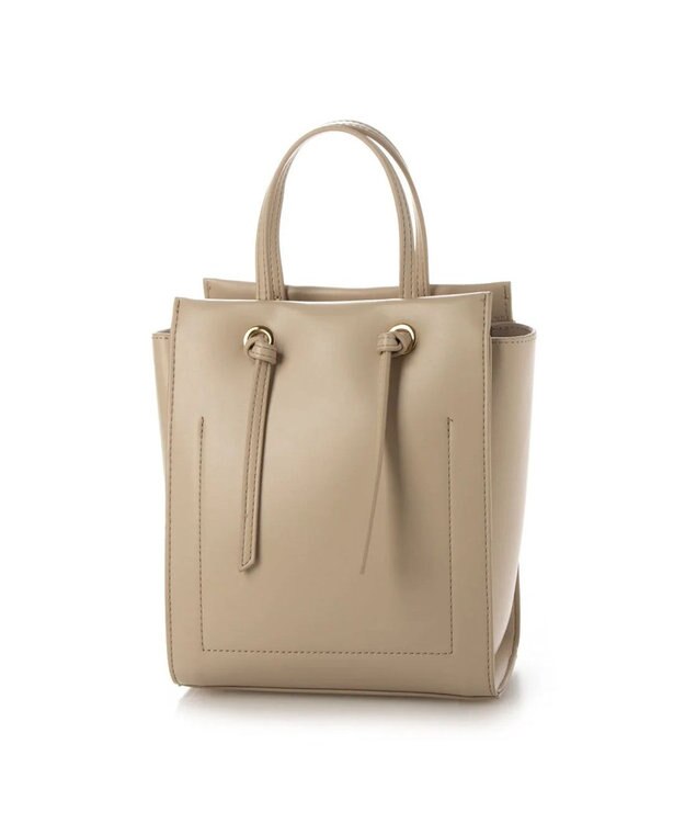 UNBILLION カシュカシュ cachecache / ノットハンドル縦長ミニトート LBE