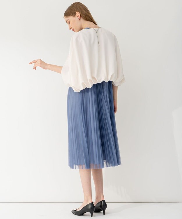 23区 【APPLAUDIR】ライトダブルクロス ボレロジャケット ベージュ系