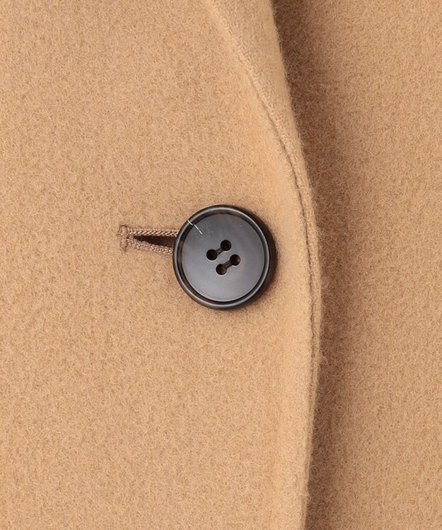 23区 L ウールリバー ロングコート キャメル系