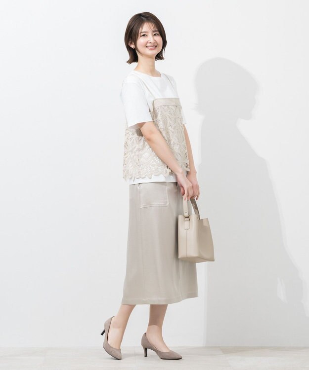 ONWARD Reuse Park 【23区】カットソー春夏 ベージュ