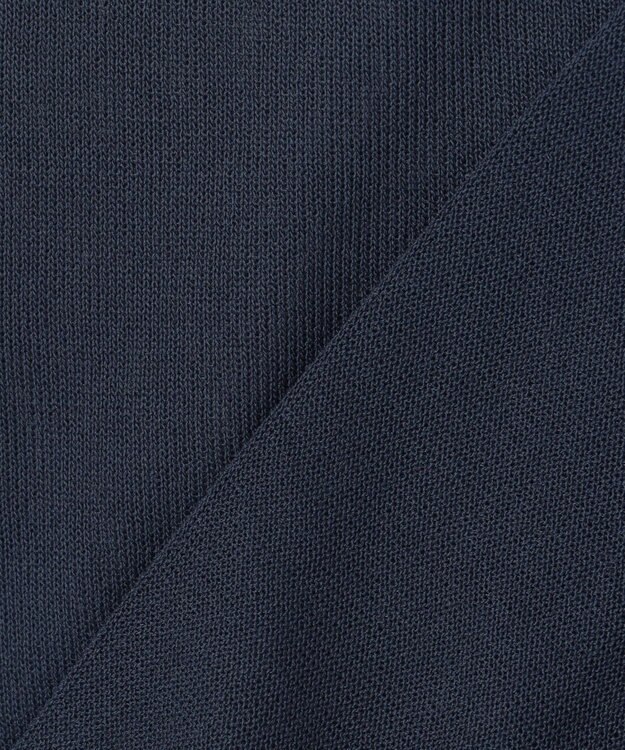 uncrave シアー ニットプルオーバー ネイビー