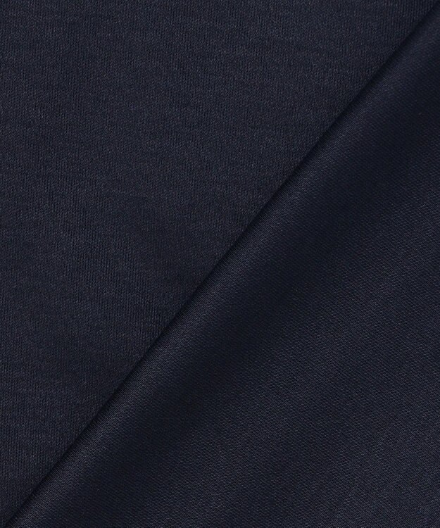 BEIGE， COOKE / オリジナルロゴ刺繍Tシャツ Navy
