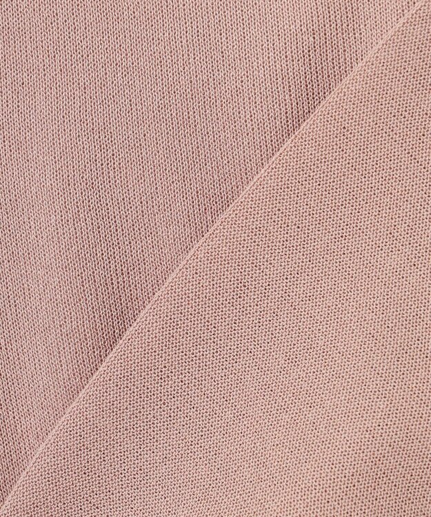 uncrave シアー ニットプルオーバー ピンク