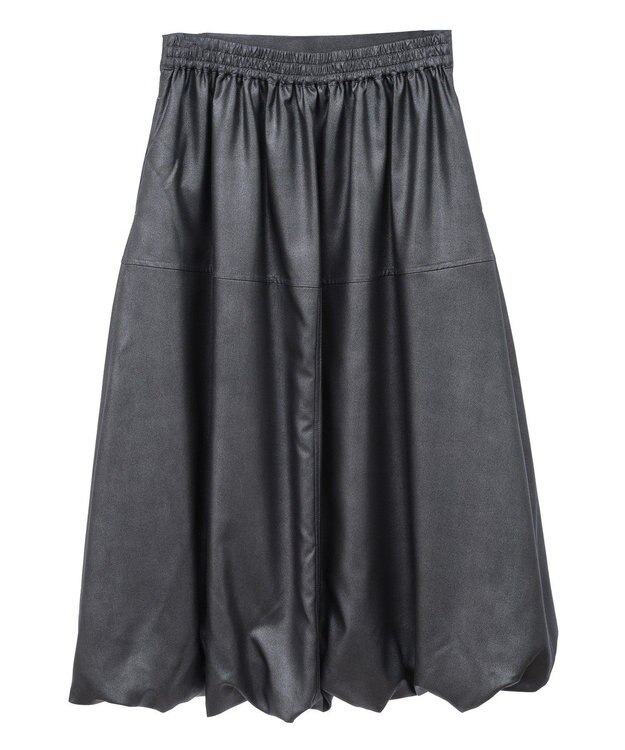 Green Parks ミディ丈バルーンスカートⅡ Dark Silver