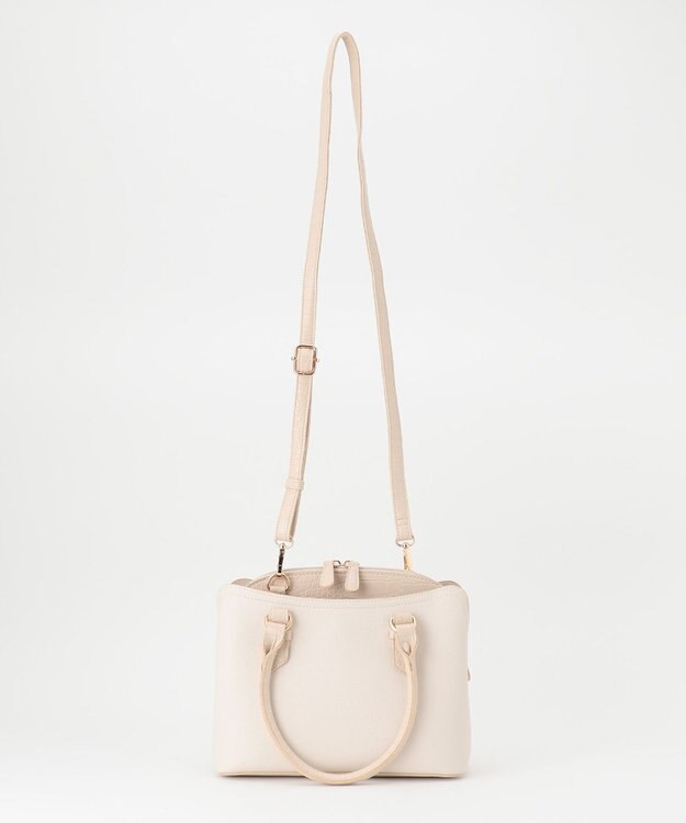 ANY SIS 【美人百花7月号掲載】レディノーブルスクエアブガッティ バッグ アイボリー