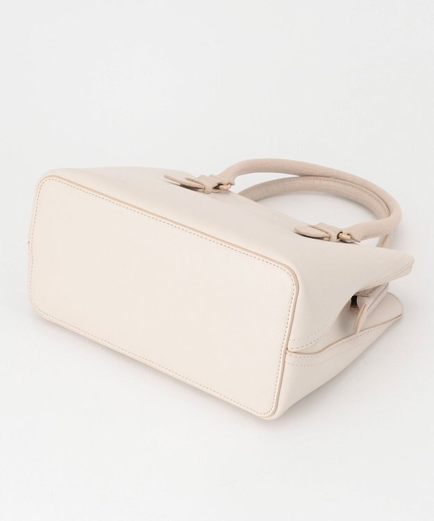 ANY SIS 【美人百花7月号掲載】レディノーブルスクエアブガッティ バッグ アイボリー