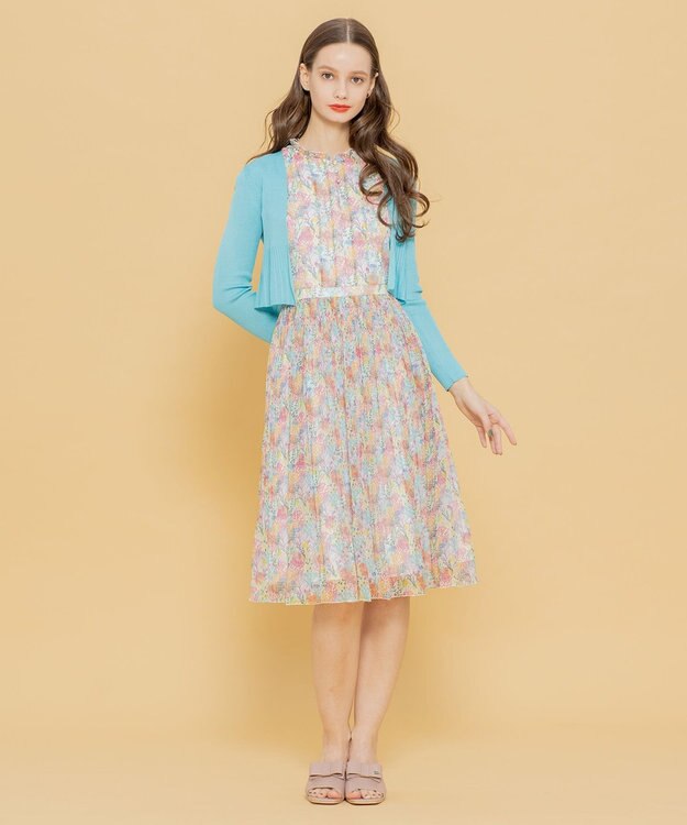 TOCCA 【LIBERTY社オリジナルプリント柄】【洗える】UNDER THE SEA ドレス マルチカラー系