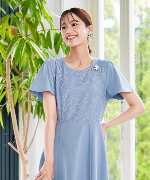 Tiaclasse パールフラワーブローチ シルバー