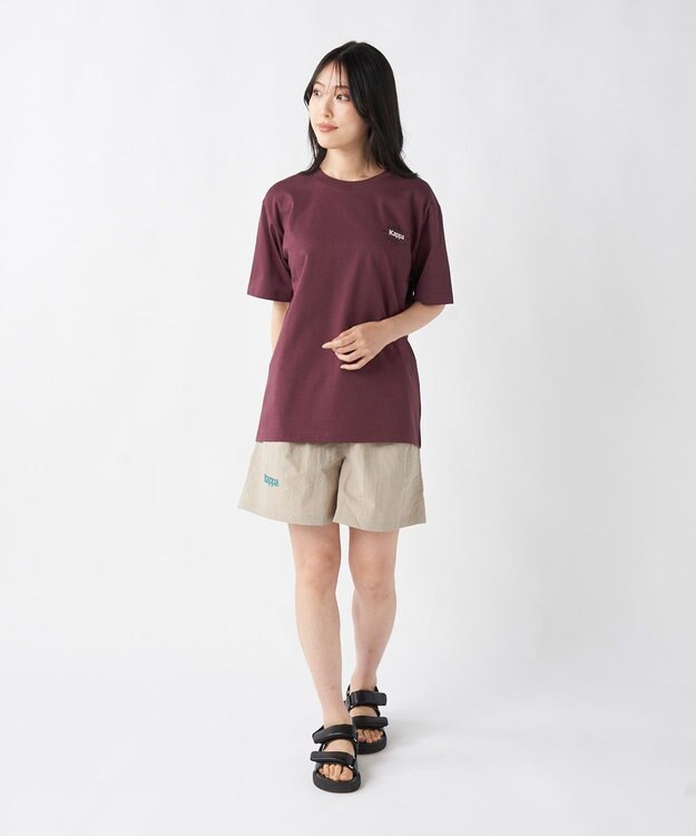 OP／FILA 【Kappa】ゴルフグラフィック Tシャツ レッド