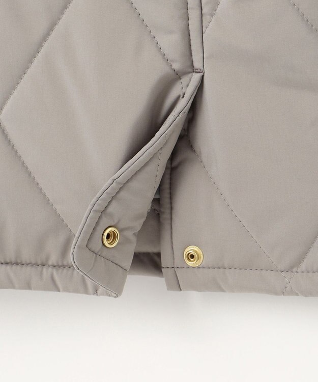 J.PRESS LADIES 【洗える・撥水】プレミアムBasicキルティング ショート コート モカベージュ系