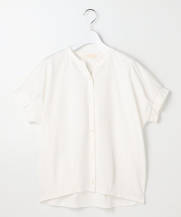 ANY SIS L 【美ライン大人T】裾タックゆる プルオーバー オフ