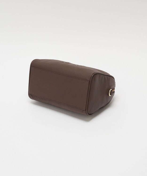 russet 《composition》レザー2WAYミニボストンバッグ(CE-1684) D.Brown