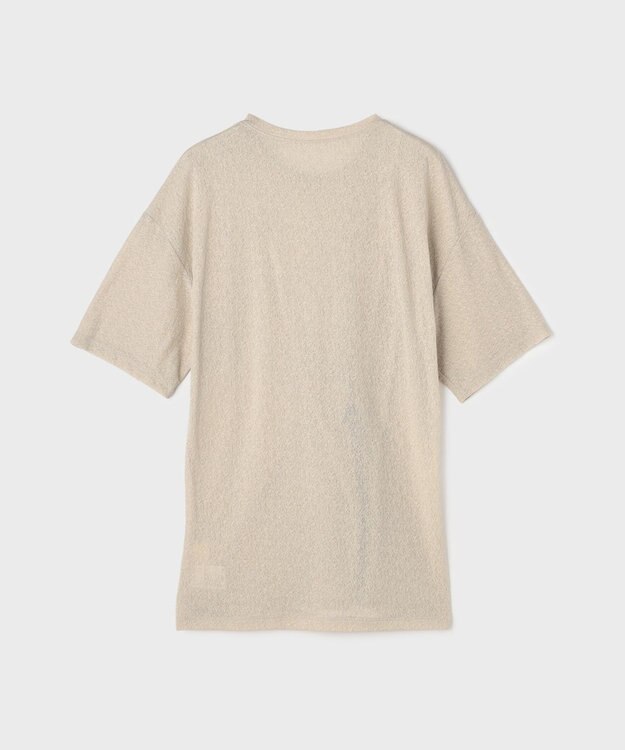 GRACE CONTINENTAL タックロゴTシャツ ベージュ